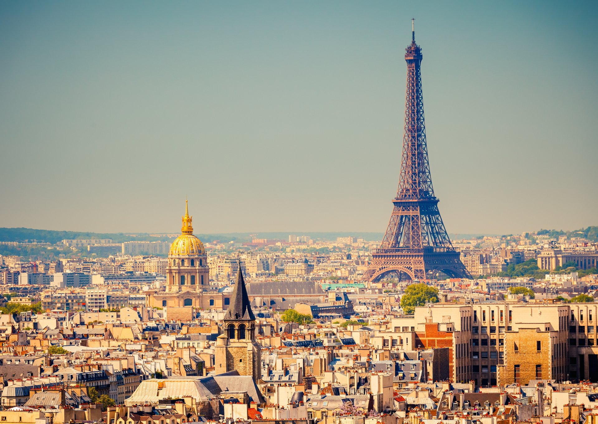 vue sur tour eiffel