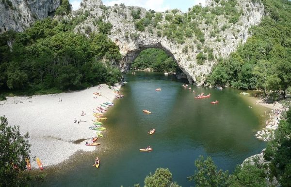 Ardèche canoe