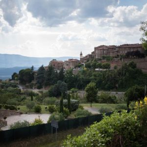 Panorama sur Città della Pieve en Ombrie