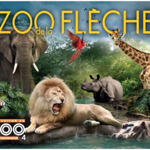 Affiche du parc zoologique de La Fleche