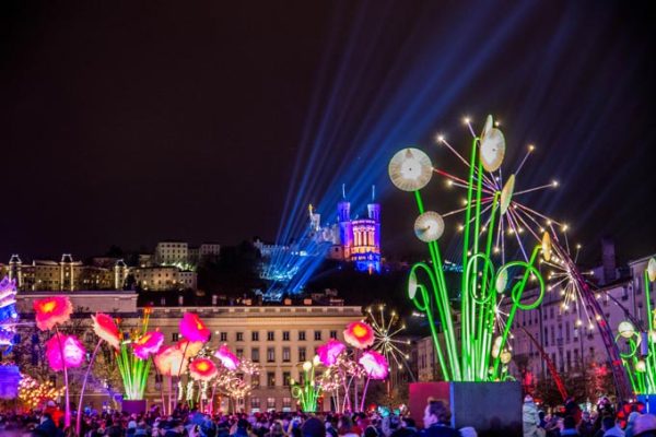 Fête des lumières à Lyon